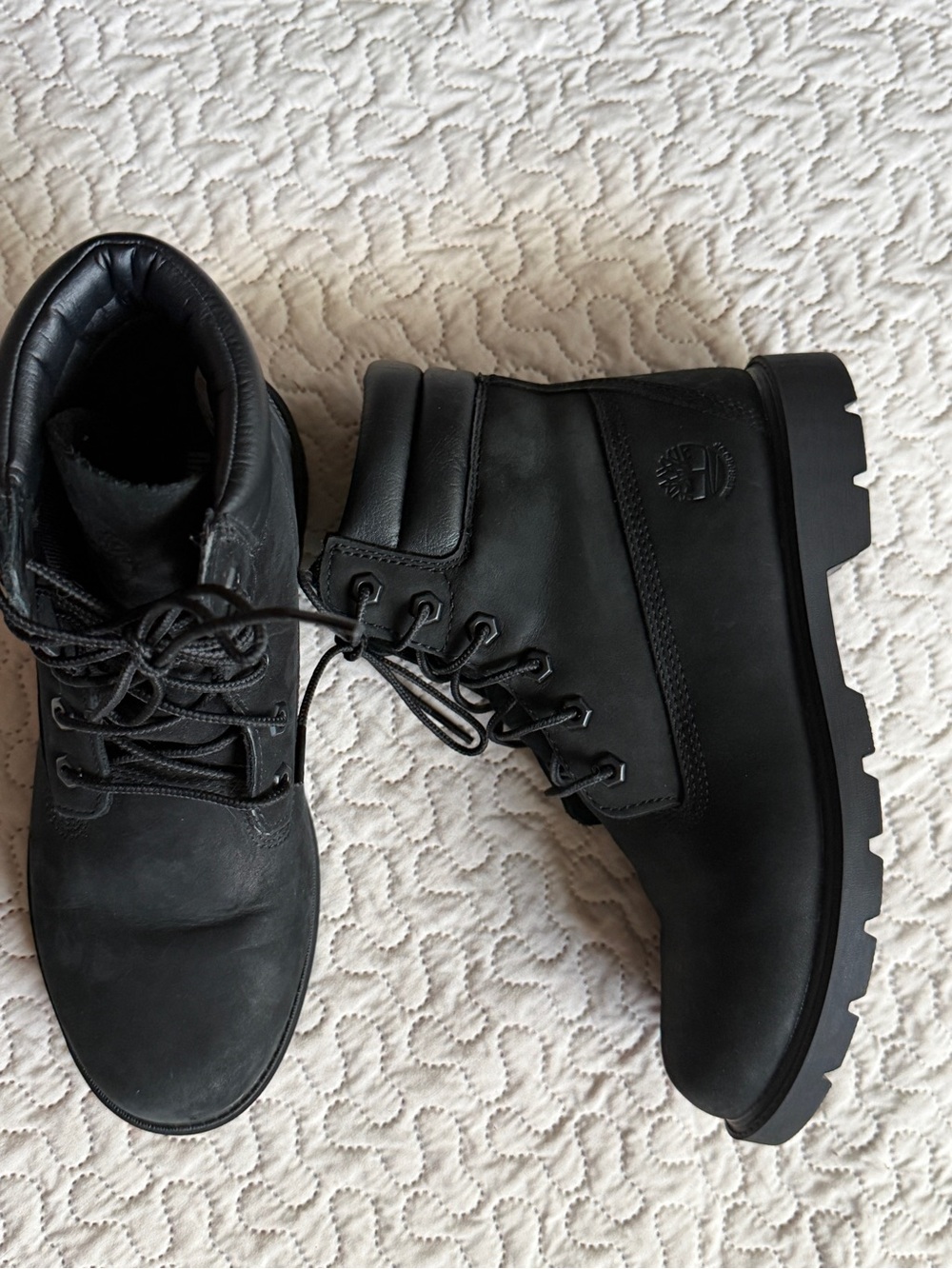 Timberland Linden Woods A156S Women’s 7.5 Black Waterproof 400g PrimaLoft Boots - Picture 3 of 16